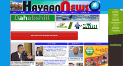 Desktop Screenshot of hayaannews.net